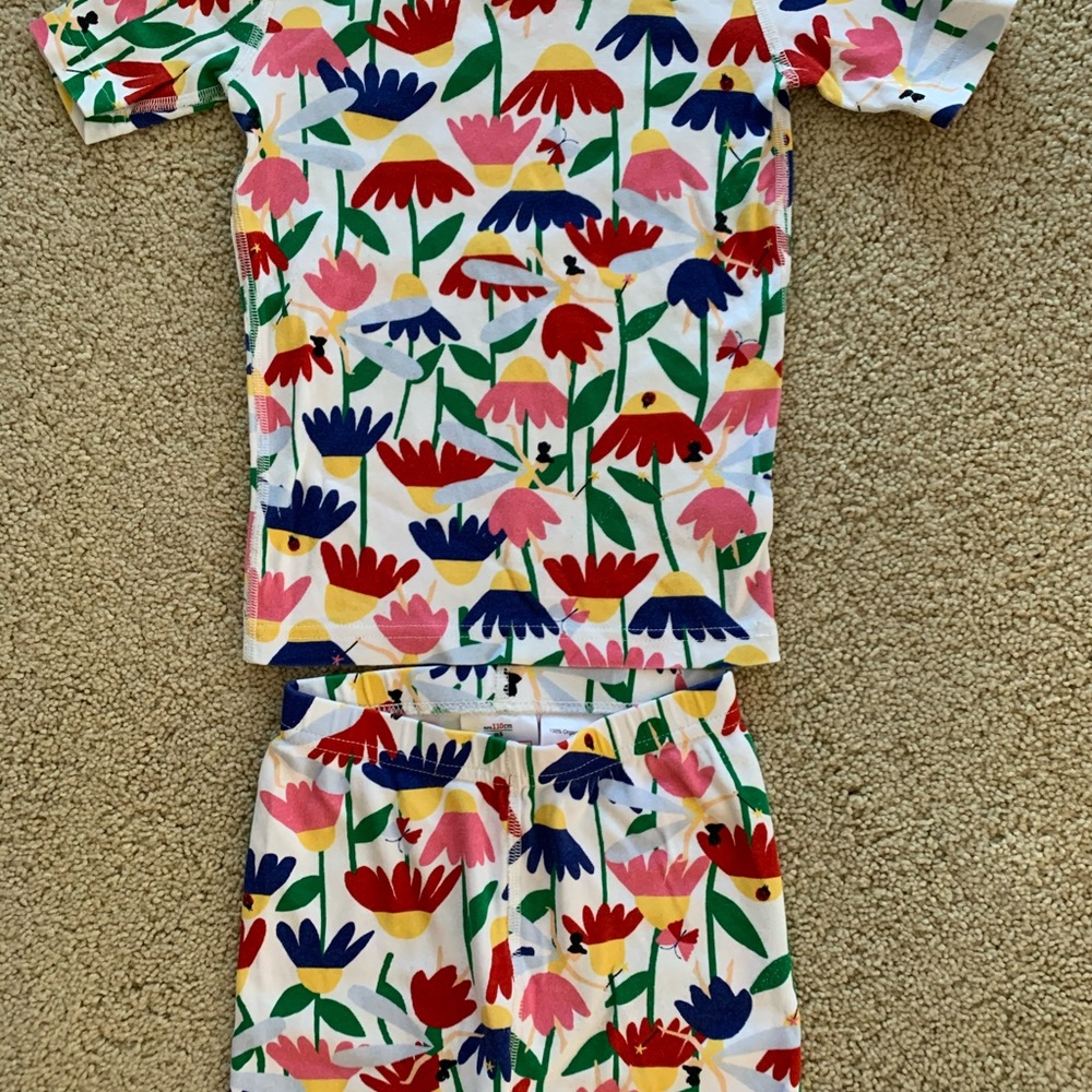 Hanna Andersson Girls Fairy Pajamas 5T